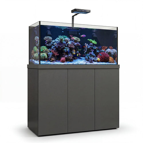 145 Gallon Coral Reef Fish Tank Complete Reef Aquarium Set including Two Coral lights & one Protein Skimmer