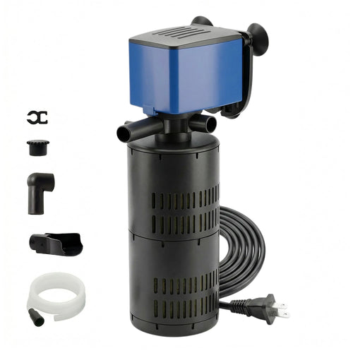 Aqua Dream Filtro Interno 3 en 1 para Acuario, Bomba de Agua, Oxígeno 320 GPH