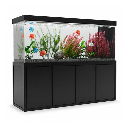 Aqua Dream 230 Gallon Tempered Glass Aquarium Black Premium