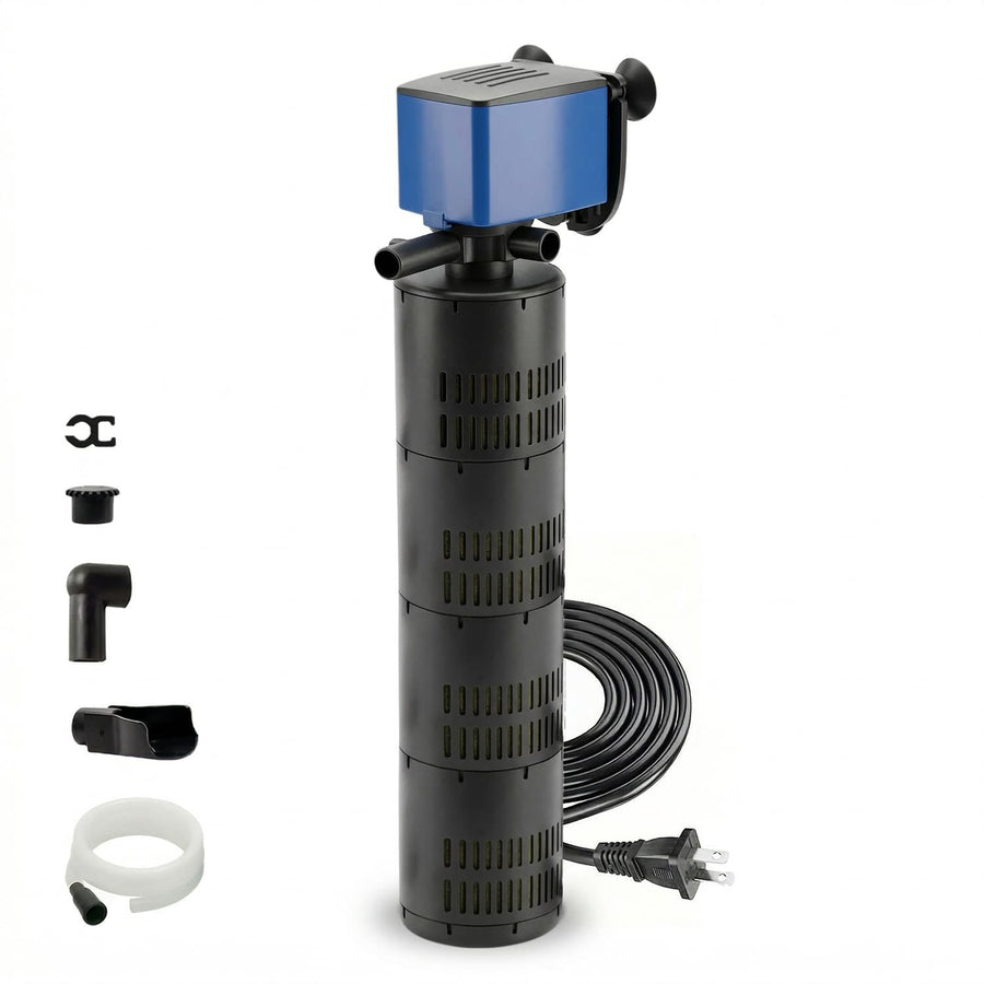 Aqua Dream 3In1 Aquarium Internal Filter Water Pump Oxygen 660 GPH