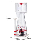 Protein Skimmer 100-210 Gal Ocean Coral Reef Fish Saltwater Aquarium Pump AD-N170PLUS