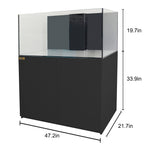 130 Gallon Aquarium with Stand | Rimless Glass Fish Tank | Aqua Dream USA
