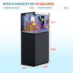 37 gallon aquarium