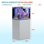 63 gallon aquarium