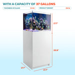 37 gallon aquarium
