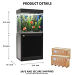 40 gallon fish tank and stand | 40 Gallon Breeder Dimensions
