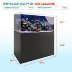145 gallon reef aquarium complete set