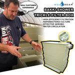 Fish Pond Bakki Shower Trickle Filter Drip Box Filters Ponds Up To 6,720 Gallons At 7500 Gallons Per Hour (GPH)