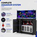 250 Gallon Tank Coral Reef Aquarium Ultra Clear Glass & Built in Sump