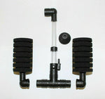 4 PCS Bio Sponge Filter Betta Fry Shrimp Double Head