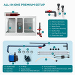 110 Gallon Aquarium with Stand | Premium Glass Fish Tank
