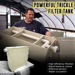 Fish Pond Bakki Shower Trickle Filter Drip Box Filters Ponds Up To 6,720 Gallons At 7500 Gallons Per Hour (GPH)