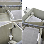 Pond Submerged Macro Drum Filter Filters Ponds Up To 7,185 Gallons At 8,000 GPH