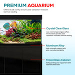 400 gallon aquarium with stand and sump