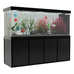 Aqua Dream Acuario de cristal templado de 220 galones negro de primera calidad