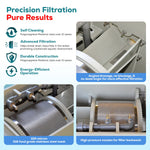 rotary drum pond filter