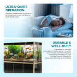 250 gallon aquarium with stand sump and LED black gold