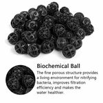 300 unidades (6 bolsas) de bolas de malla biológica para acuario con bolsa de medios filtrantes GRATIS