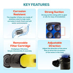 Aqua Dream 3in1 Aquarium Internal Filter Water Pump Oxygen 475 GPH