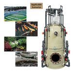 Skimmer de proteínas Aqua Dream STP-750 con esterilización mejorada por ozono – Tratamiento de agua de alta capacidad para estanques y acuicultura