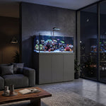 145 Gallon Coral Reef Fish Tank Complete Reef Aquarium Set including Two Coral lights & one Protein Skimmer