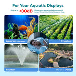 Aqua Dream 5810 GPH External & Submersible Pond Pump 250W Variable Frequency with External Controller