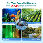 Aqua Dream 6870 GPH External & Submersible Pond Pump 400W Variable Frequency with External Controller