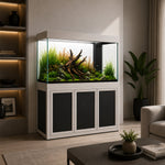 Aqua Dream 145 Gallon Tempered Glass Aquarium Silver Edition
