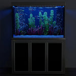 Aqua Dream 235 Gallon Tempered Glass Aquarium Premium Silver