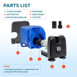 Aqua Dream 132 GPH Bomba Sumergible Powerhead
