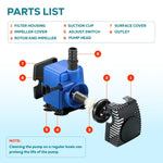 Bomba Sumergible Ajustable Aqua Dream 1060 GPH